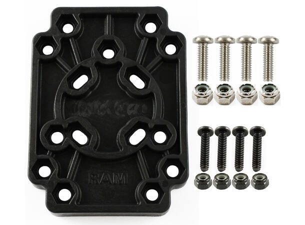 RAM Mount Adapt-To-RAM Hole Pattern Plate Adapter 